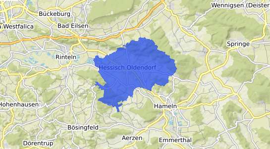 Bodenrichtwertkarte Hessisch Oldendorf